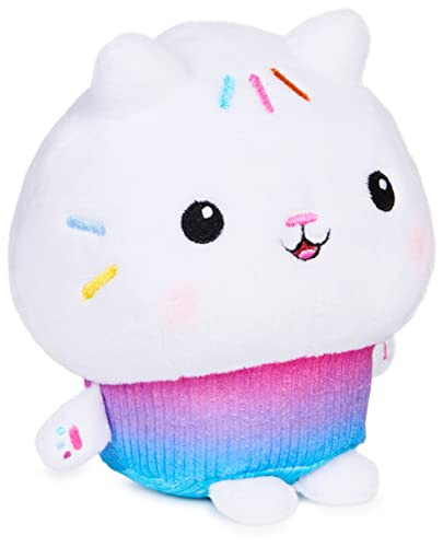 Gabbyning Qo'g'irchoq Uyi, 7 dyuymli Cakey Cat Purr-ific Plush o'yinchoq, 3 yosh va undan katta bolalar uchun o'yinchoqlar - 3