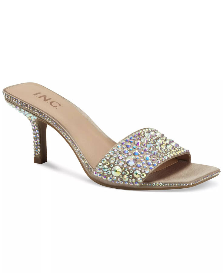 Galle Slide Dress Sandals, Created for Modazone Champagne Bling - 1