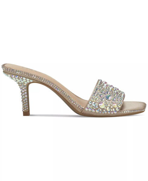 Galle Slide Dress Sandals, Created for Modazone Champagne Bling - 2