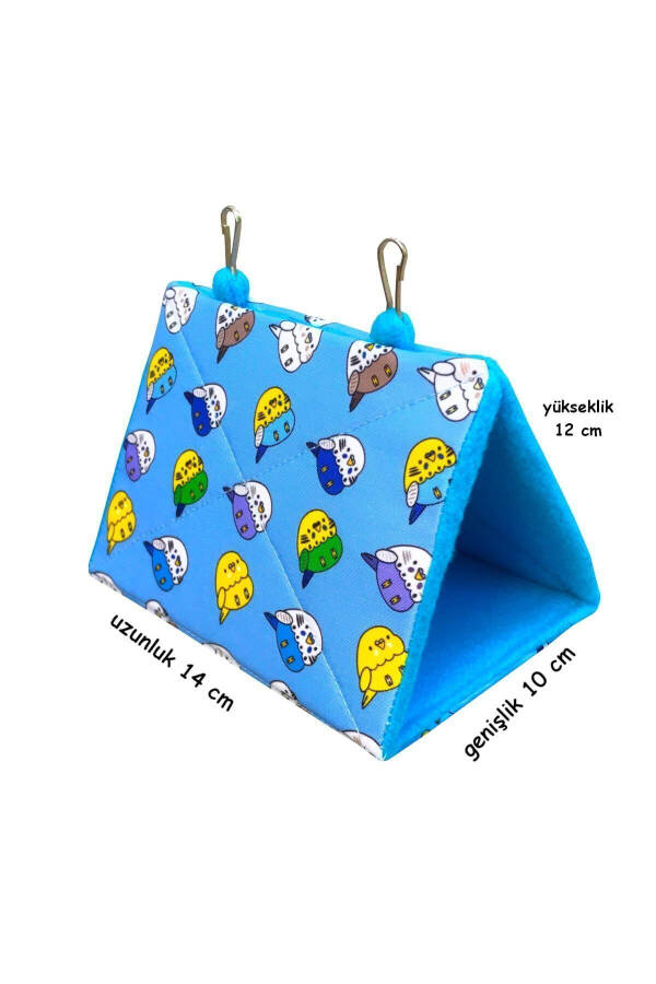 Гамак-палатка для сна для попугаев голубого цвета Mhbthmk00 - 3