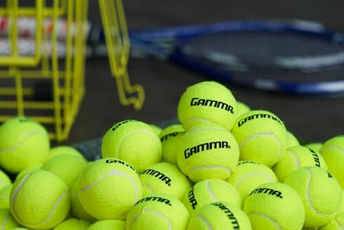 GAMMA Basınçsız Tenis Topu Çantaları, 10, 12, 18 ve 20'li Paket Boyutları, Tenis Dersleri & Uygulama, Daha Uzun Dayanıklılık & Daha Fazla Sekme, Renkli Tenis Topları, Evcil Hayvan Oyuncakları, Köpek Topu, Tenis Antrenmanı, Koçluk - 4