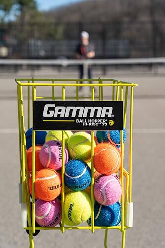 GAMMA Pressureless Tennis Ball Bags, 10, 12, 18, and 20 Pack Sizes, Tennis Lessons & Practice, Longer Durability & More Bounce, Colored Tennis Balls, Pet Toys, Dog Ball, Tennis Training, Coaching - 4