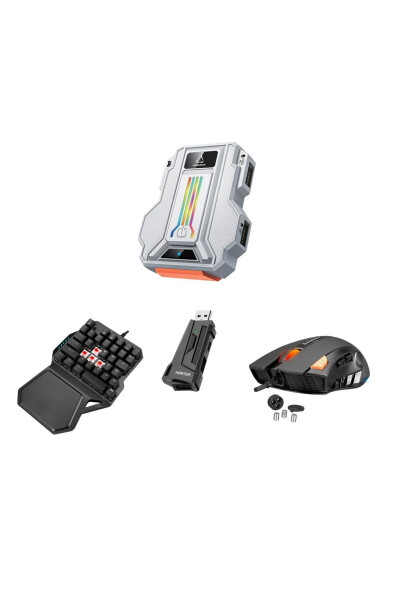 GamWing AimZenix Striker Pro Ps5 Ps4 Xbox Series X S One Nintendo Klavye Mouse Konsol Dönüştürücü Aİ - 1