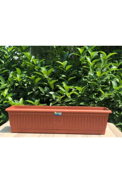 Garden Balcony Pot (13 Lt) 70 Cm, 3 Pieces Long Balcony Pot, Hak Pot - 3