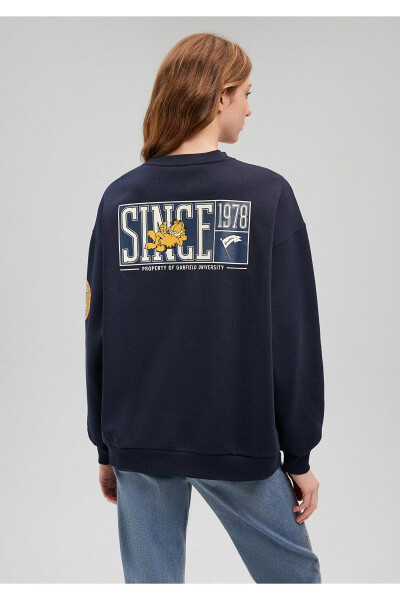 Garfield Printed Navy Sweatshirt 1S10110-82318 - 19