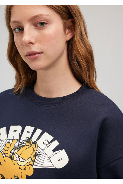 Garfield Printed Navy Sweatshirt 1S10110-82318 - 20