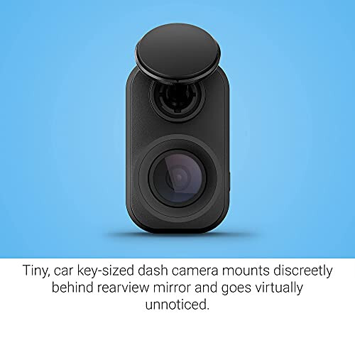 Garmin Dash Cam Mini 2, 1080p, 140 daraja ko'rish burchagi, hodisa aniqlash yozuvi va Signature Series mato - 7