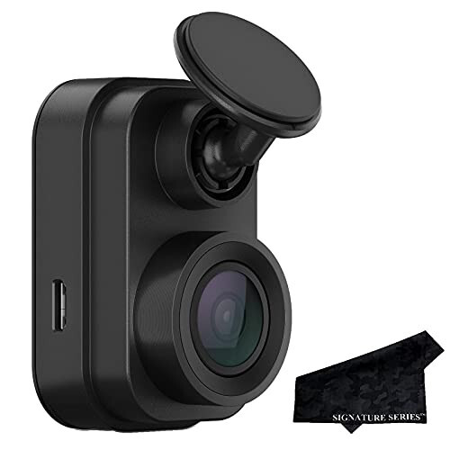 Garmin Dash Cam Mini 2, 1080p, 140 derece görüş alanı, Olay Algılama Kaydı ve İmza Serisi Bez - 1