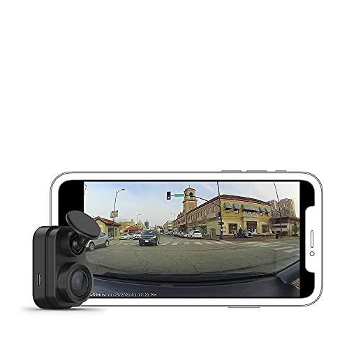 Garmin Dash Cam Mini 2, 1080p, 140 derece görüş alanı, Olay Algılama Kaydı ve İmza Serisi Bez - 2