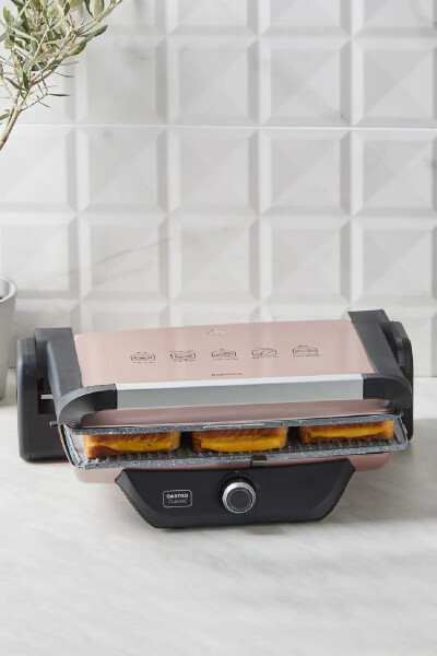 Gastro Classic Grill and Toaster Machine Rosegold - 7