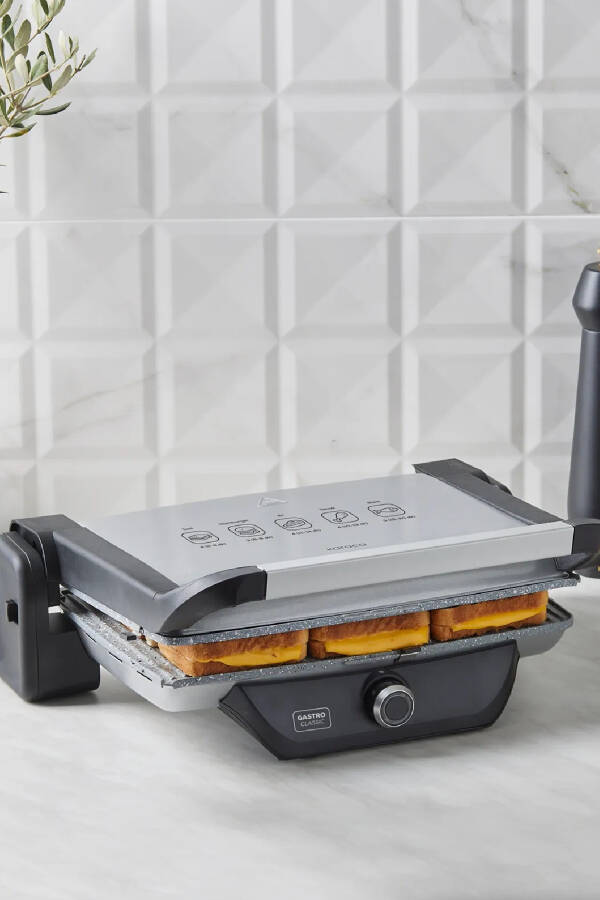 Gastro Classic Izgara Ve Tost Makinesi Silver - 9