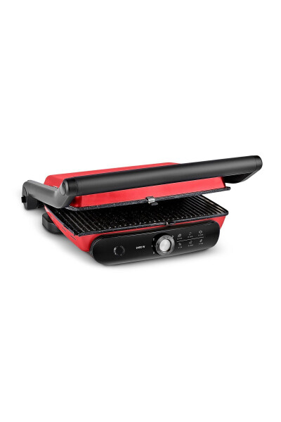 Gastro Grill Pro 2400Vт Grill va Toaster Mashinasi Qizil - 1