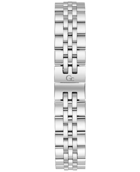 Gc Flair Women's Swiss Silver-Tone Stainless Steel Bracelet Watch 34mm Silver-tone - 3