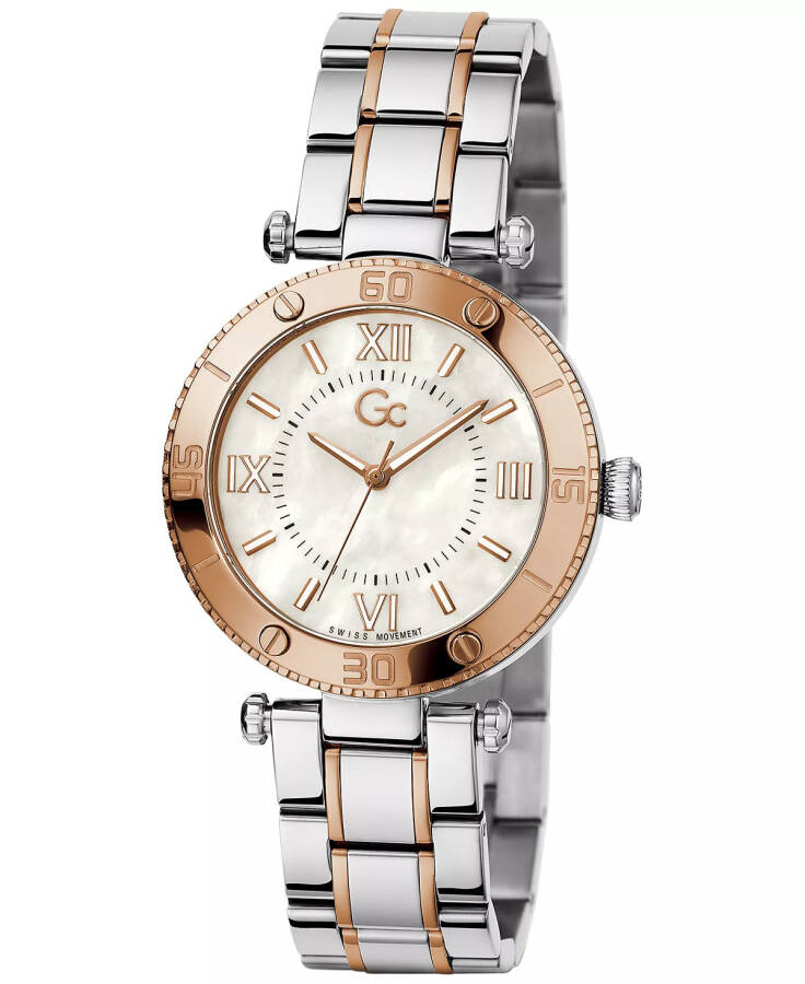 Gc Muse Women's Swiss Two-Tone Stainless Steel Bracelet Watch 34mm Gold-tone - 5