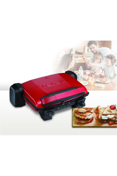 Gc191541 Toast Expert 1800 Watt Grill and Toaster, Red - 19