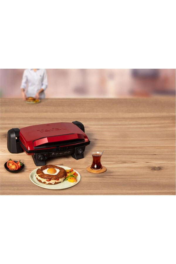 Gc191541 Toast Expert 1800 Watt Izgara Ve Tost Makinesi, Kırmızı - 13