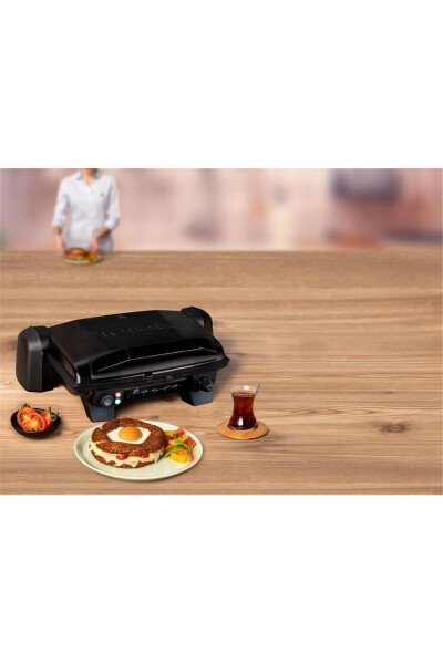 GC1918 Toast Expert Elektr Panjara va Toaster Qora - 6