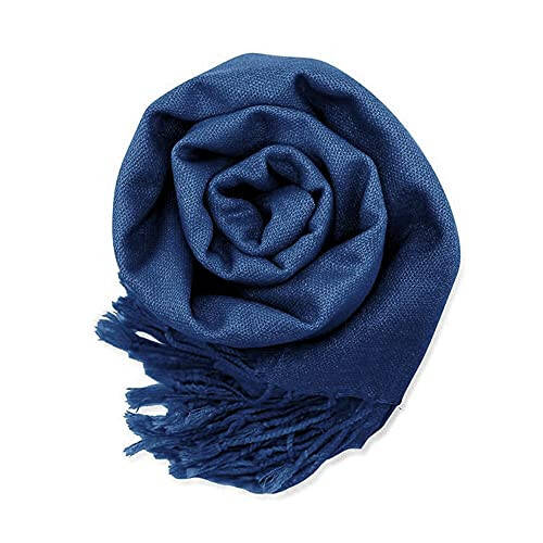 GEARONIC TM Women's Soft Pashmina Scarf Winter Shawl Wrap Scarves Lady Fashion in Solid Colors - 1