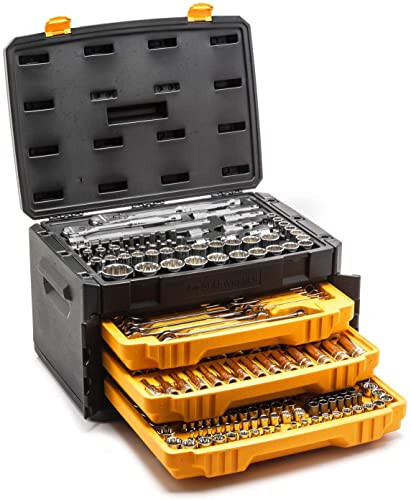 GEARWRENCH 243 Piece Mechanics Tool Set in 3 Drawer Storage Box | 12 Point | 80972 - 5