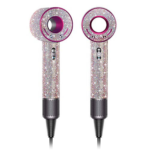 Gengki Self Adhesive Bling Rhinestone Sticker Decal for Dyson Supersonic Hair Dryer - 1