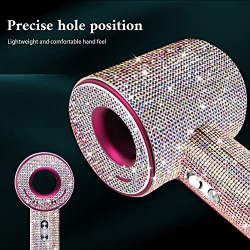 Gengki Self Adhesive Bling Rhinestone Sticker Decal for Dyson Supersonic Hair Dryer - 3