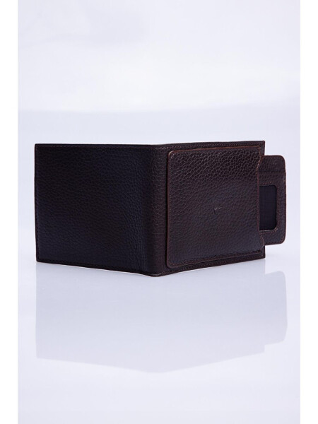 Genuine Leather Brown Men's Wallet - 4