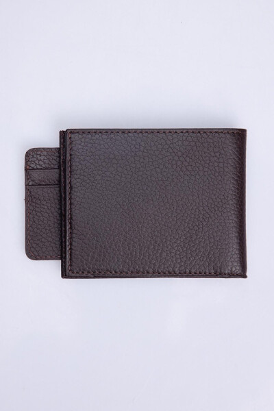 Genuine Leather Brown Men's Wallet - 2