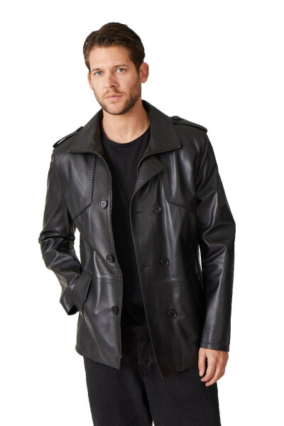 Genuine Leather Jacket for Men - 1