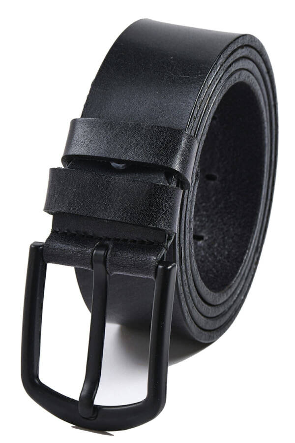 Genuine Leather Men's Belt - 5