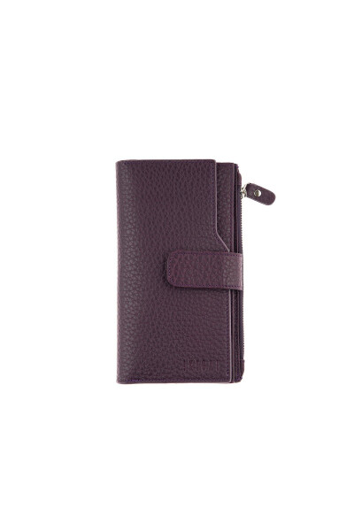 Genuine leather women's wallet - 2