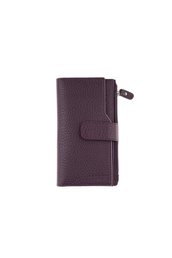 Genuine leather women's wallet - 2