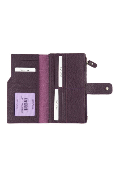 Genuine leather women's wallet - 3