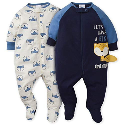 Gerber Baby Boys 2-Pack Sleep N Play - 1