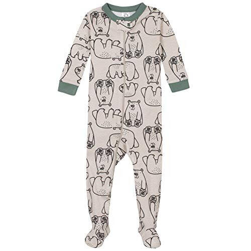 Gerber Baby-Boys 4-Pack Footed Pajamas - 44