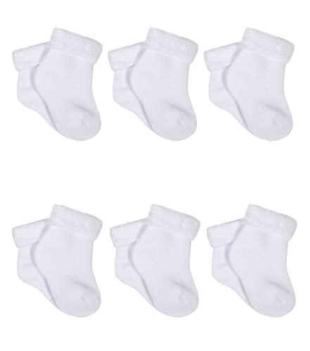 Gerber Baby-Girls 6-Pair Sock - 1