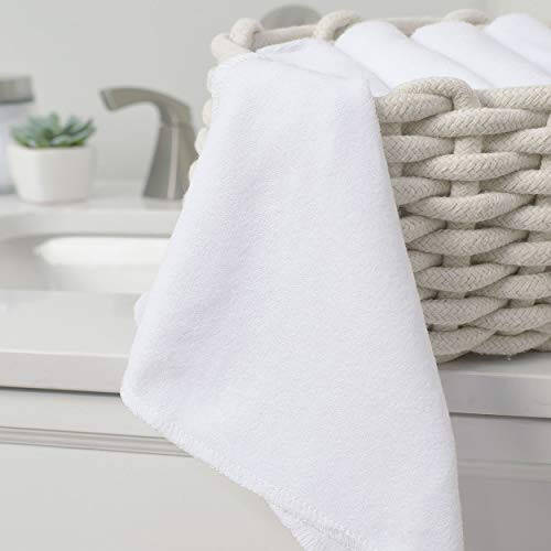 Gerber Washcloth, White, 6-Count - 37