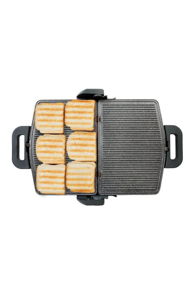 GH 26120 Ayvalik Granit Qizil Grill va Toaster - 13