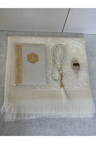 Gift set with prayer beads and a prayer counter. - 6