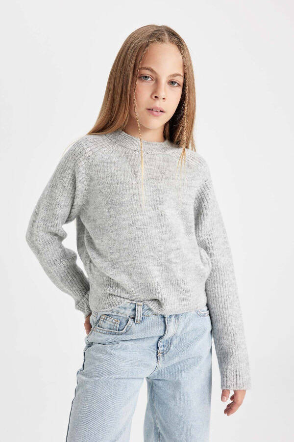 Girls' Bicycle Neck Sweater C9554A824AU - 1