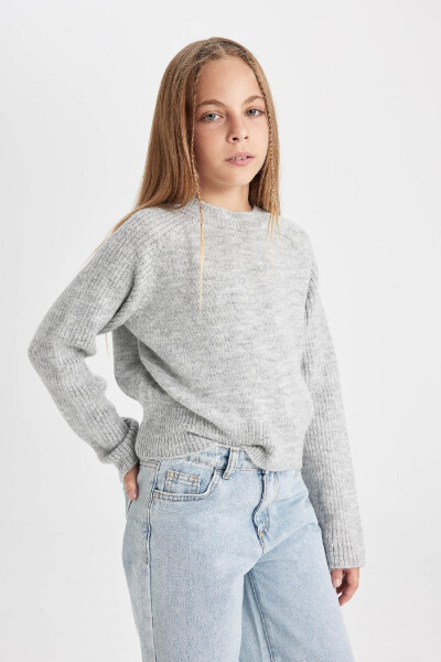 Girls' Bicycle Neck Sweater C9554A824AU - 3