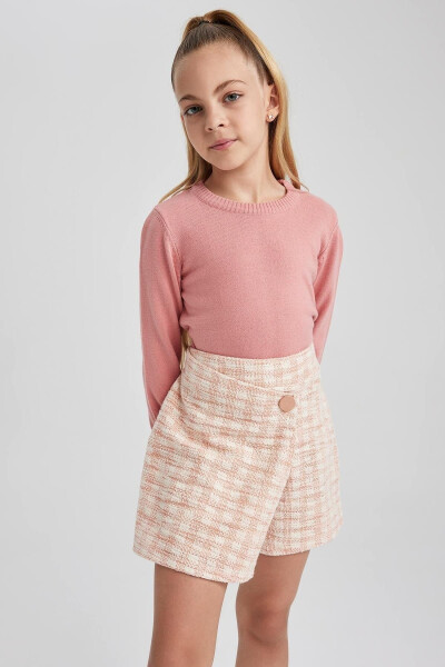 Girls' bike neck school sweater - 3