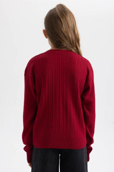 Girls' bike neck sweater - 6