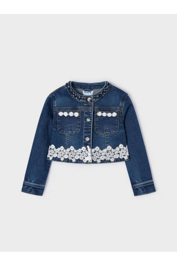 Girls' Denim Padded Jacket 3475 - 5