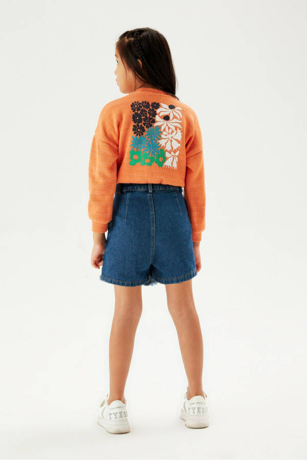 Girls Denim Skirt 23FW0TJ4307 - 4