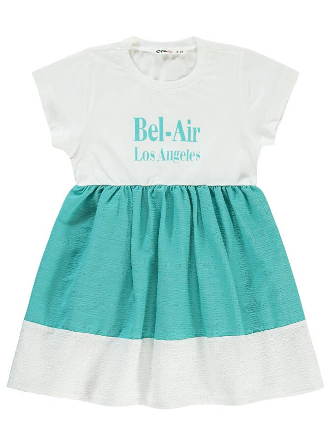 Girls Dress 2-5 Years Old Green - 1