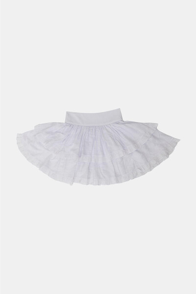 Girls' Ecru Skirt 23ss2tj4314 - 13