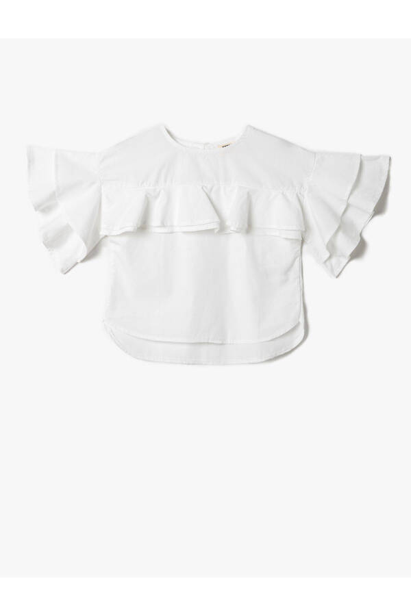 Girls' Frilly Blouse - 1