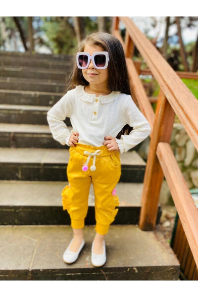 Girls' Gabardine Trousers - 30