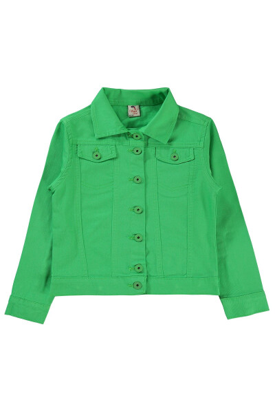 Girls Jacket 10-13 Years Old Green - 2