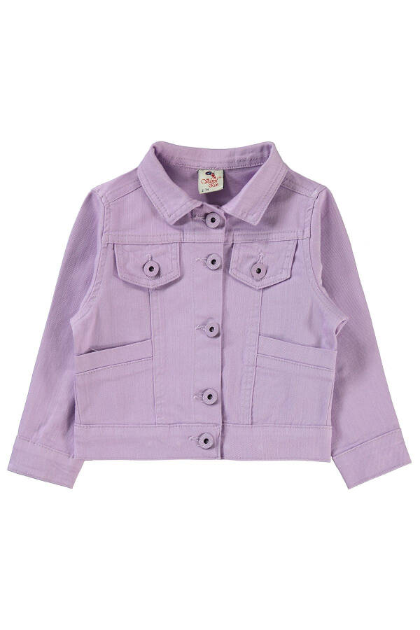 Girls Jacket 2-5 Years Lilac - 3